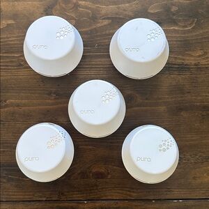 5 Pura Diffusers with Miscellaneous Refills